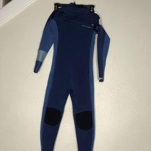 Blue RipCurl Wetsuit Size 14 kids